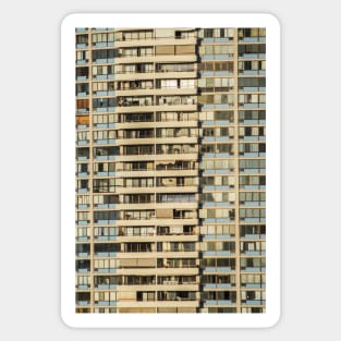 Honolulu Skyscraper Sticker